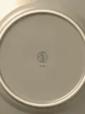 Lyngby Porcelaen Тарелка для завтрака Rhombe Earth из фарфора, Ø 23 × В 3 см, Коричневый — фото 3