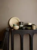 Lyngby Porcelaen Тарелка для завтрака Rhombe Earth из фарфора, Ø 23 × В 3 см, Коричневый — фото 5