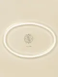 Lyngby Porcelaen Блюдо для сервировки Rhombe Earth из фарфора, Ш 35 × Г 27 см, Светлый бежевый — фото 4