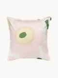 Marimekko Наволочка декоративная Unikko, Ш 50 × Д 50 см, Светлый розовый — фото 1