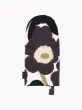 Marimekko Рукавица кухонная Pieni Unikko, Ш 15 × Д 32 см, Чёрный — фото 1