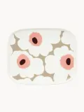 Marimekko Тарелка для завтрака Unikko, Ш 12 × Д 15 см, Бежевый — фото 1