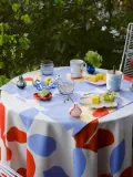 Marimekko Тарелка для завтрака Unikko, Д 20 × Ш 20 см, Синий — фото 2