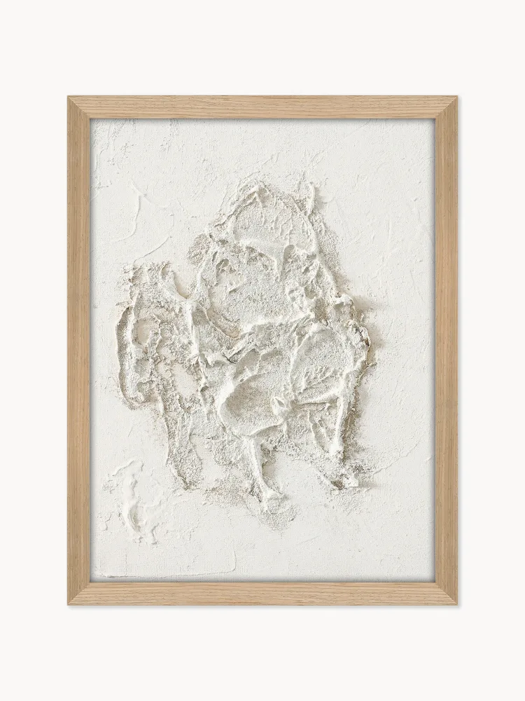 Malerifabrikken Картина на холсте White Beach ручной работы, 33x43 см