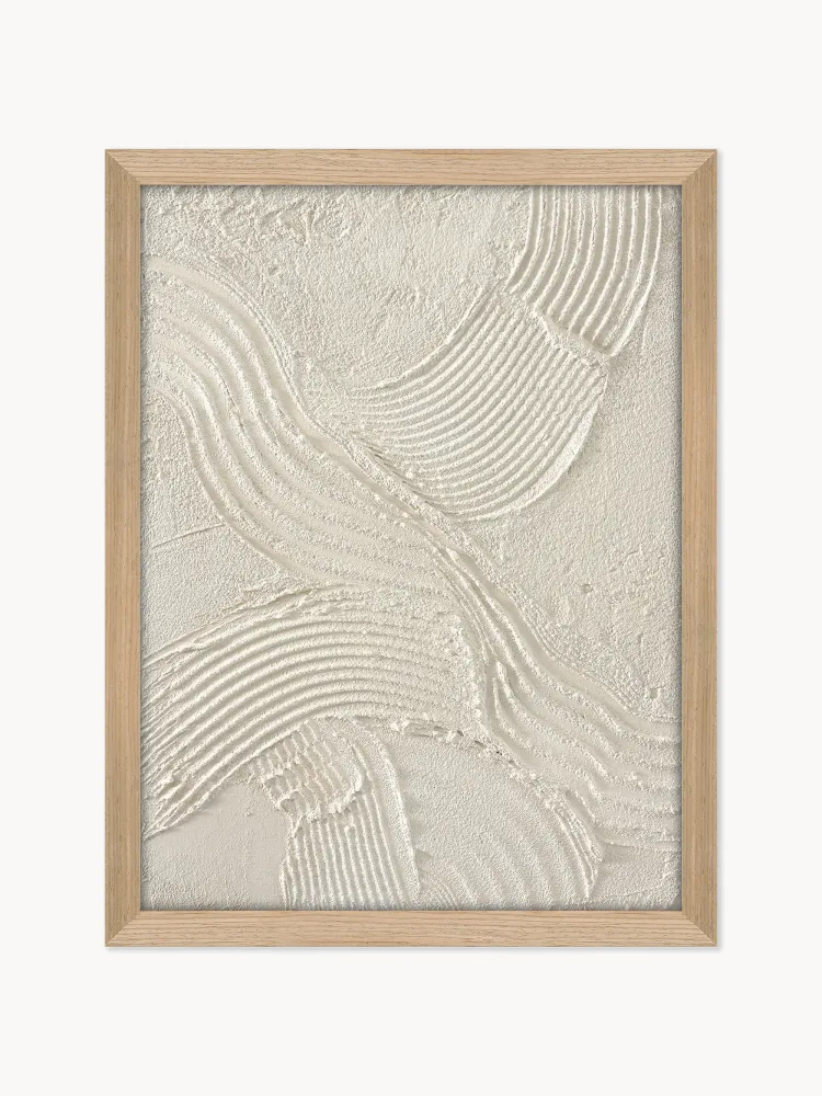 Malerifabrikken Картина на холсте Sand Shadow ручной работы, 33x43 см