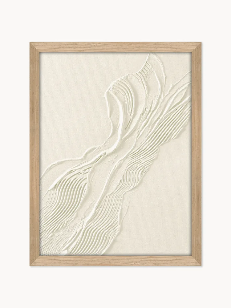 Malerifabrikken Картина на холсте Beige Heritage ручной работы, 33x43 см