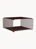 Montana Furniture Полка настенная модульная Panton Wire Half Height 35х35х17 см бордовая — фото 1