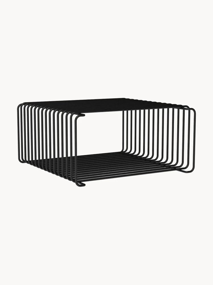 Montana Furniture Полка настенная Panton Wire Half Height, чёрная