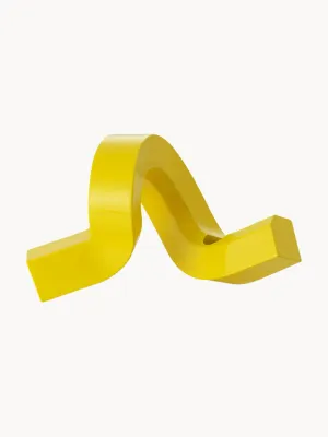 Подсвечник Normann Copenhagen Crooked лимонный