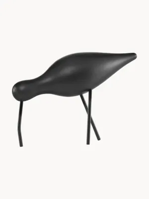 Normann Copenhagen Статуэтка птица Shorebird из дуба и стали, ширина 22 см