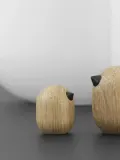 Normann Copenhagen Статуэтка птица Little Bird из дуба, высота 5 см, диаметр 4 см — фото 2