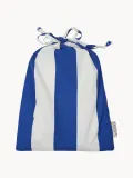 OYOY Mini Комплект детского постельного белья Shima из хлопкового сатина, 70х100 см с наволочкой 40х45 см, синий в полоску — фото 2