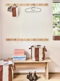 Oyoy Living Design Комплект корзин для хранения Kara, 2 предмета, Ø 32 × В 32 см, Приглушённый белый — фото 4
