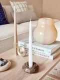 Подсвечник Oyoy Living Design Savi из тёмного мрамора — фото 2