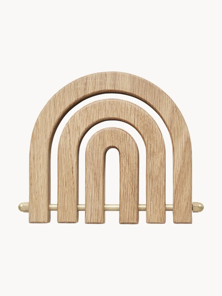 Oyoy Living Design Подставка Rainbow из дуба