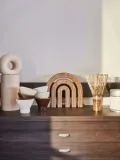Oyoy Living Design Подставка Rainbow из дуба — фото 4