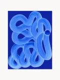 Paper Collective Постер Blue Brush художника Арно — фото 1