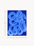 Paper Collective Постер Blue Brush художника Арно — фото 8
