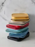 Rosti Весы кухонные электронные Mensura с чашей-крышкой на 300 мл, до 10 кг с шагом 1 г, чёрные с антрацитовым — фото 7