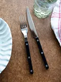 Sabre Paris Набор столовых приборов Bistrot, 4 предмета, Чёрный — фото 5
