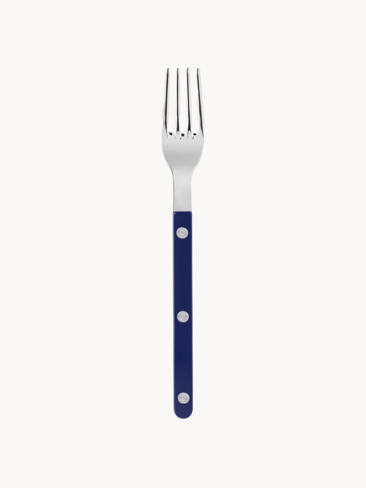 Sabre Paris Вилка для торта Bistrot, Д 16 см, Тёмный синий