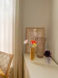 STUDIO ABOUT Искусственные цветы Peony ручной работы, Д 42 см, Бургунди — фото 4