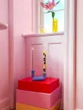 Набор столовых свечей STUDIO ABOUT Happy, 4 предмета, Ø 2 × В 24 см, Светлый жёлтый — фото 5