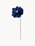 STUDIO ABOUT Искусственный цветок ручной работы Oriental Poppy из крепированной бумаги, Д 43 см, Синий — фото 1