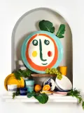 Serax Набор тарелок для завтрака Feast, 2 предмета, Ø 19 см, Зелёный мятный — фото 4