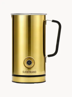 Sjöstrand Coffee Вспениватель молока Zeio электрический из нержавеющей стали, 300 мл, золотой