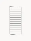 String Furniture Панель настенная для стеллажа String System стальная, ширина 30 см, высота 75 см, тёмно-серая — фото 4