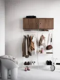 String Furniture Полка для обуви String System из стали, 58х30 см, высота 10 см, белая — фото 5