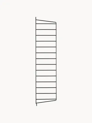 String Furniture Кронштейн настенный для полок String System, стальная панель 20 × 75 см, чёрная