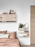 String Furniture Полка String System для стеллажной системы, Ш 58 × Г 30 см, Светлое дерево — фото 5