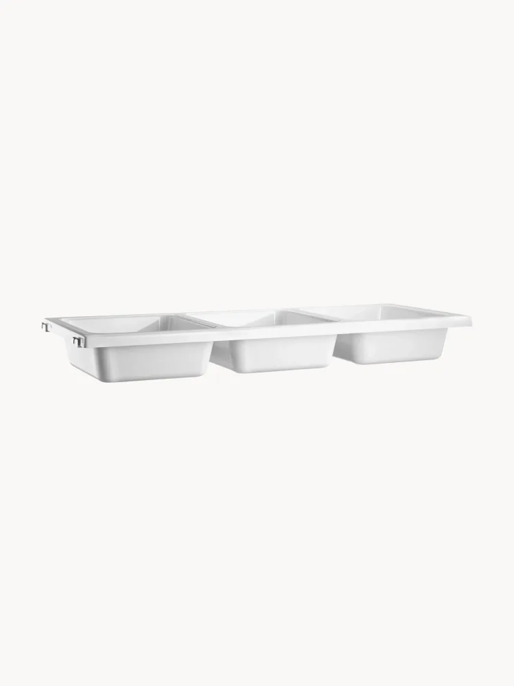 String Furniture Полка String System, Ш 78 × Г 30 см, Белый