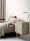 String Furniture Кронштейн настенный для полок String System, стальная панель 30 × 50 см, светло-бежевая — фото 5