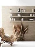 String Furniture Кронштейн настенный для полок String System, стальная панель 30 × 50 см, светло-бежевая — фото 8