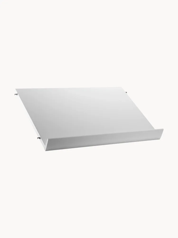 String Furniture Полка String System, 58 х 30 см, Ш 58 × Г 30 см, Белый