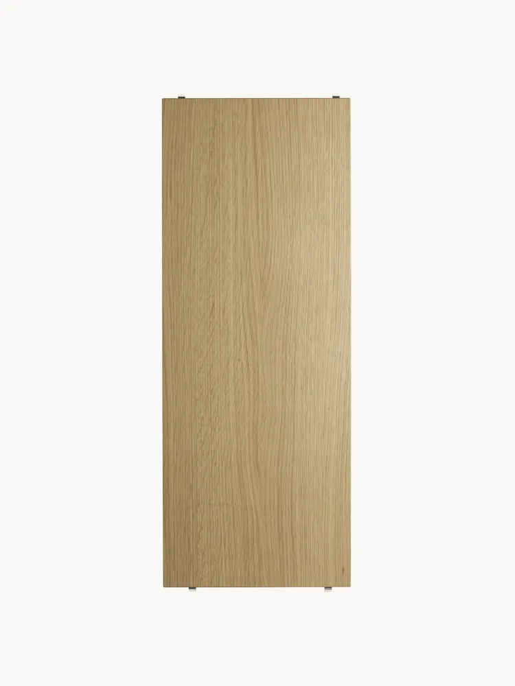 String Furniture Полка String System для стеллажной системы, Ш 78 × Г 30 см, Светлое дерево