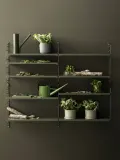 String Furniture Полка String Pocket, Ш 60 × В 50 см, Шалфейный зелёный — фото 6