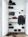 String Furniture Комплект настенных вешалок String System, 4 шт, Ш 41 × В 26 см, Белый — фото 3