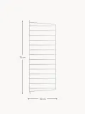 String Furniture Панель настенная String System для стеллажа, сталь с порошковой окраской, 30 x 75 см, белая — фото 7