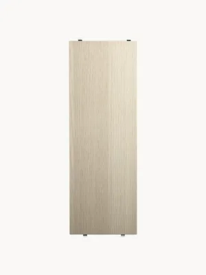 String Furniture Полка для стеллажа String System деревянная с лакированным шпоном, 58х20 см, комплект 3 шт., светлое дерево