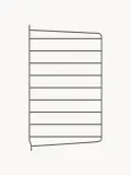 String Furniture Панель настенная String System для стеллажа, сталь с порошковой окраской, 30 x 50 см, тёмно-серая — фото 4