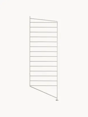 String Furniture Стойка напольная для стеллажа String System металлическая решётчатая, 30х85 см, светло-бежевая