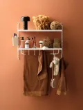 String Furniture Штанга для шкафа String System, ширина 53 см, сталь с порошковой окраской, светло-бежевая — фото 3