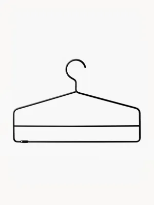 String Furniture Комплект настенных вешалок String System, 4 шт, Ш 41 × В 26 см, Чёрный