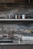 SOOS Atelier Миска Shiloh из нержавеющей стали, Ø 15 × В 5 см, Серебристый — фото 4