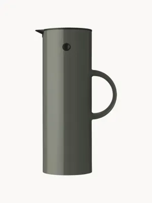 Термокувшин Stelton EM77, 1 л, тёмно-зелёный глянцевый