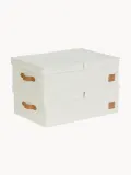 Store It Набор коробок для хранения Premium, 2 предмета, Ш 50 × Д 33 см, Приглушённый белый — фото 3